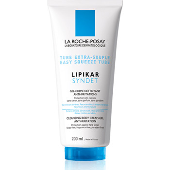 Lipikar Syndet AP+ Lipid replenishing Cream Wash - Ultra jemný čisticí krémový gel proti podráždění a svědění suché pokožky 